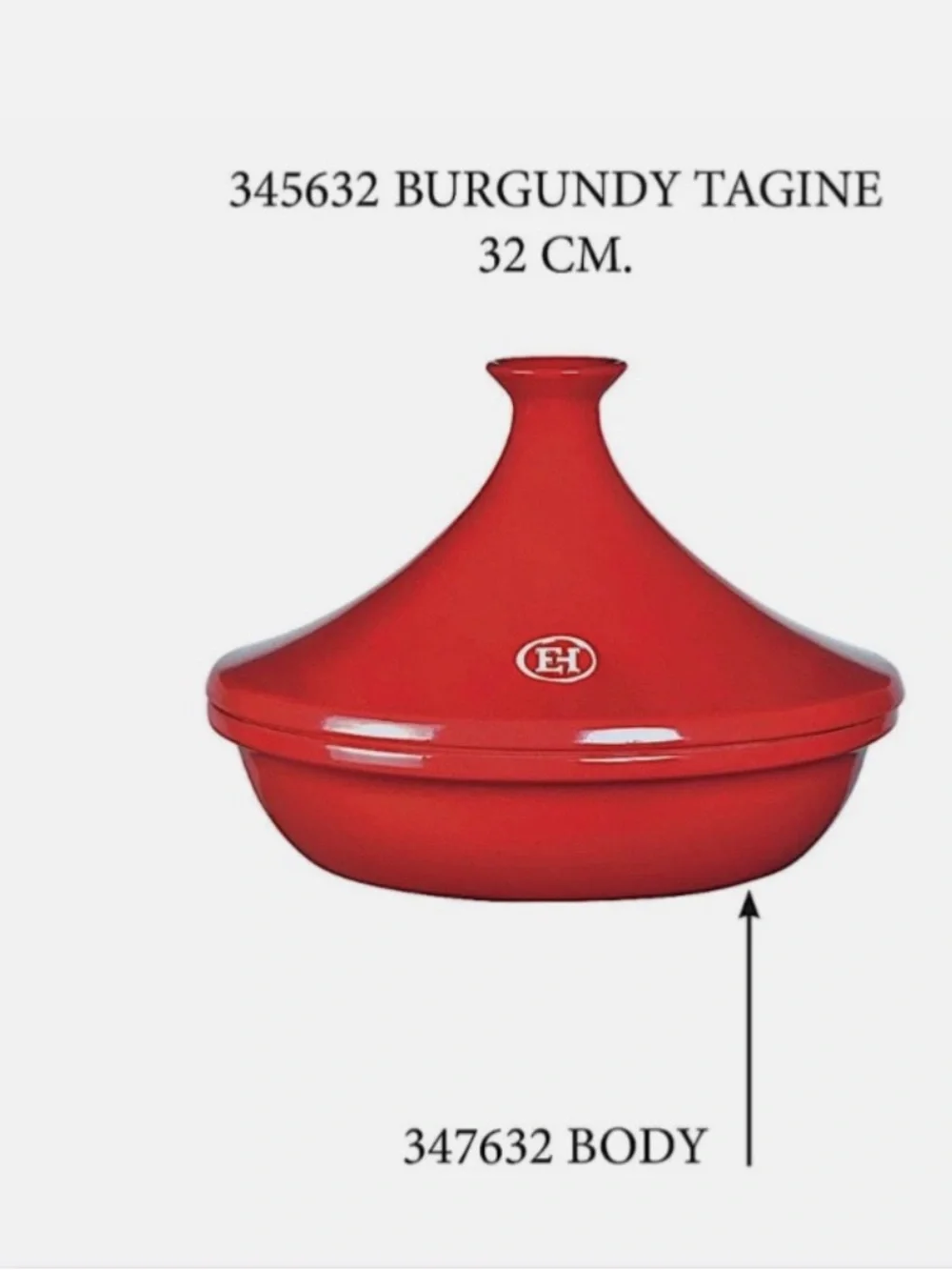 New Emile Henry 3.4qt tajine replacement base